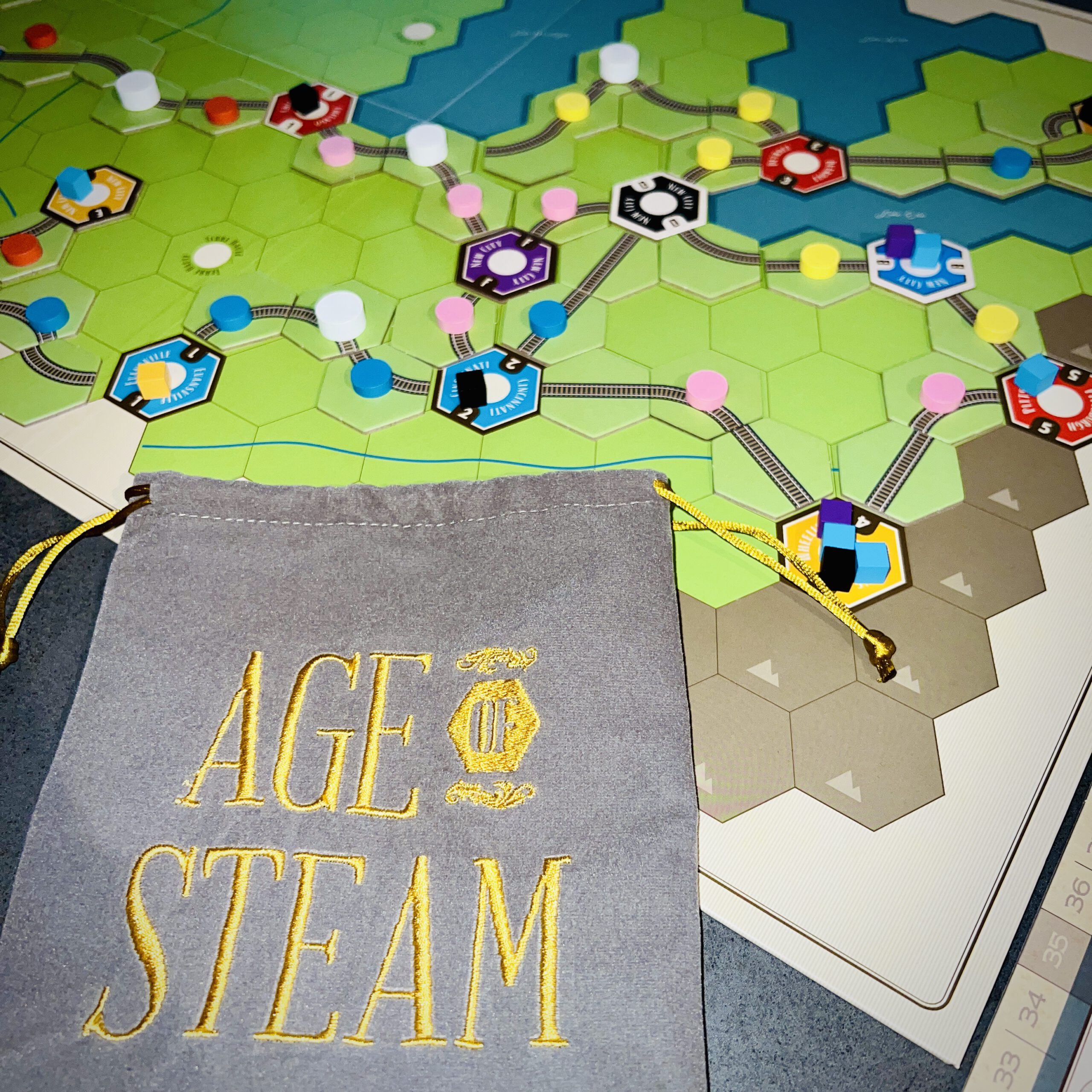 Review: Age of Steam - Deluxe Edition - Brettspielkasper